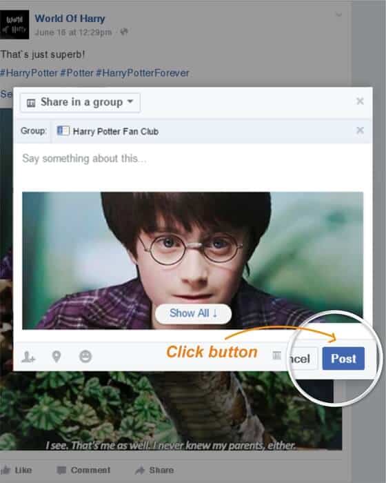 How to Promote a Dropshipping Store on Facebook Dropshipping on Facebook: sharing your post in a fan group