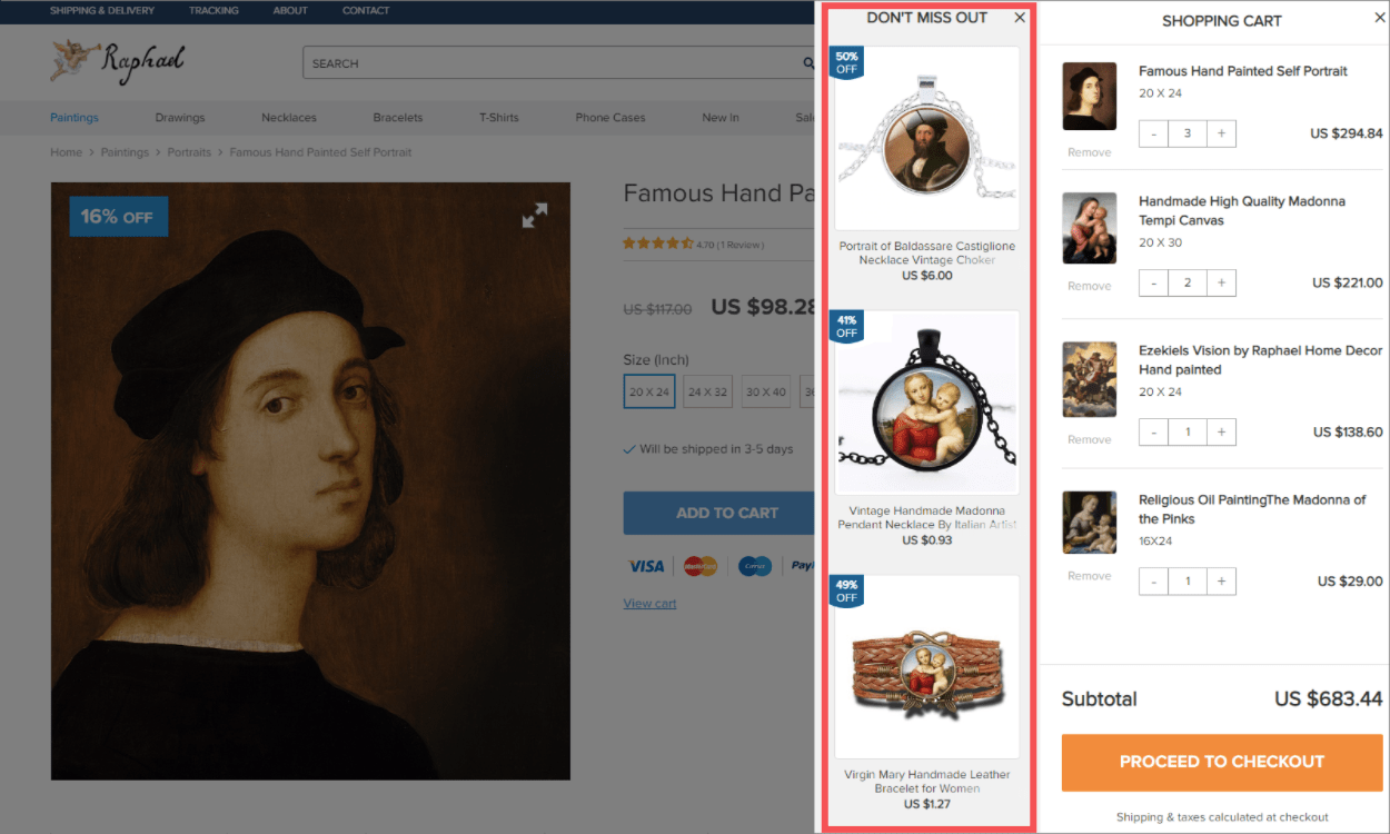 Upsell Add-on is the perfect type of dropshipping software to increase the average order volume in your store
