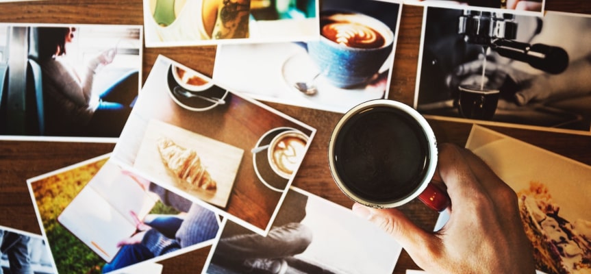 Content marketing tip: use visuals in your articles and posts.