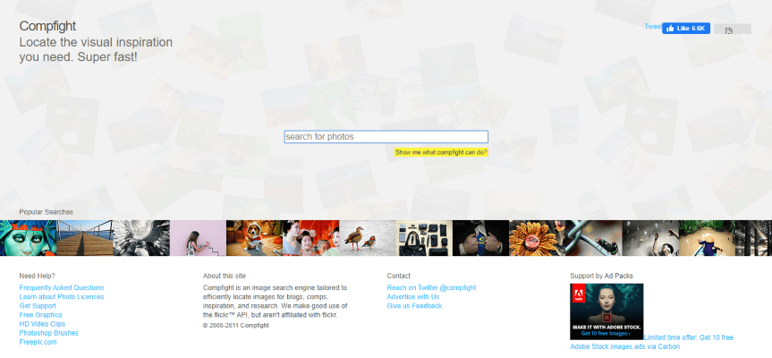 Tools for creating and managing content on Instagram: Compfight