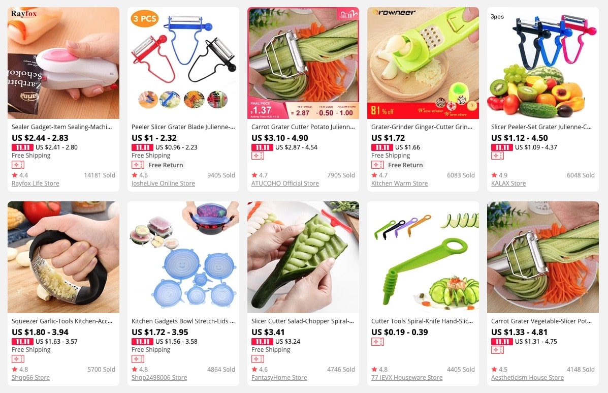 an image showing trending products in 2023