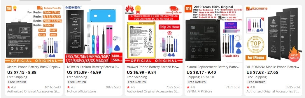 dropship electronics