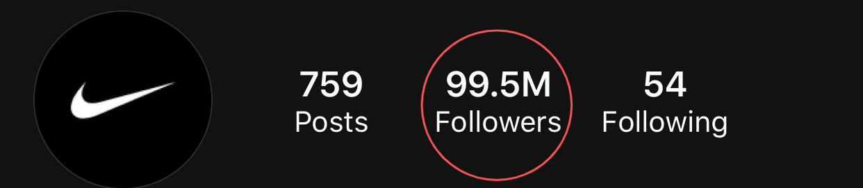 a picture showing how to implement social proof onto Instagram