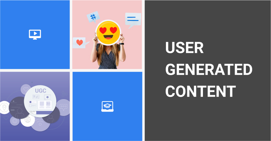 User-generated content works much better than professionally created ads because customers trust it