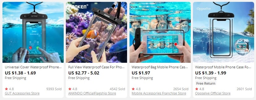 dropship phone pouches