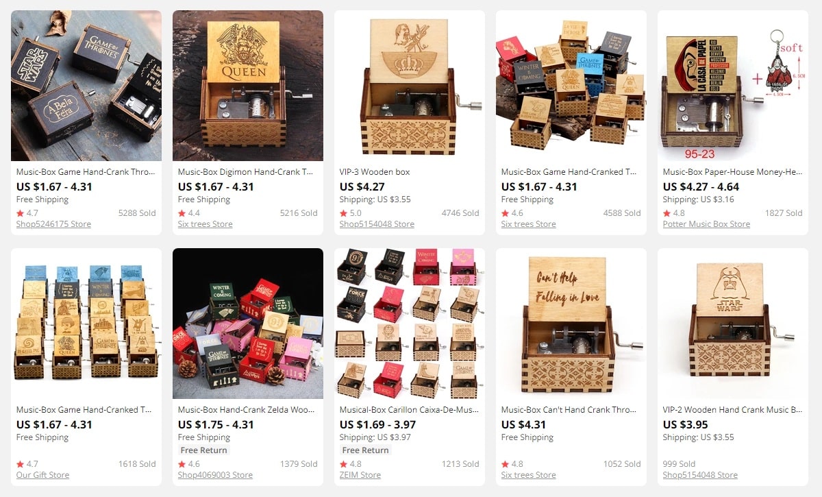 home decor: Music boxes