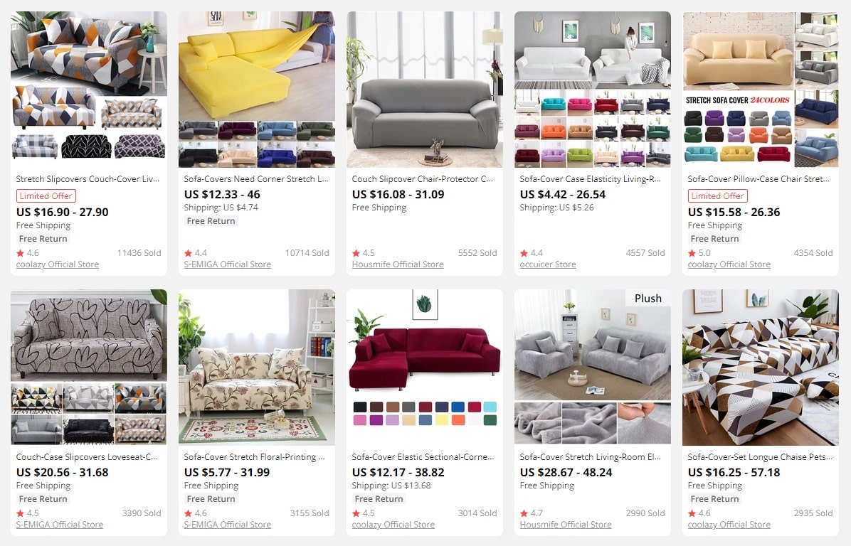 Sofa covers