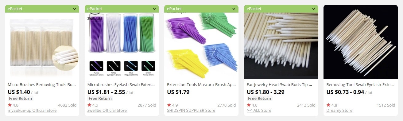 a picture with most promising bulk items for sale