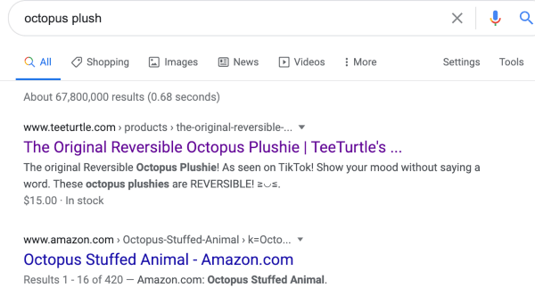 How to write product descriptions: check Google Search queries