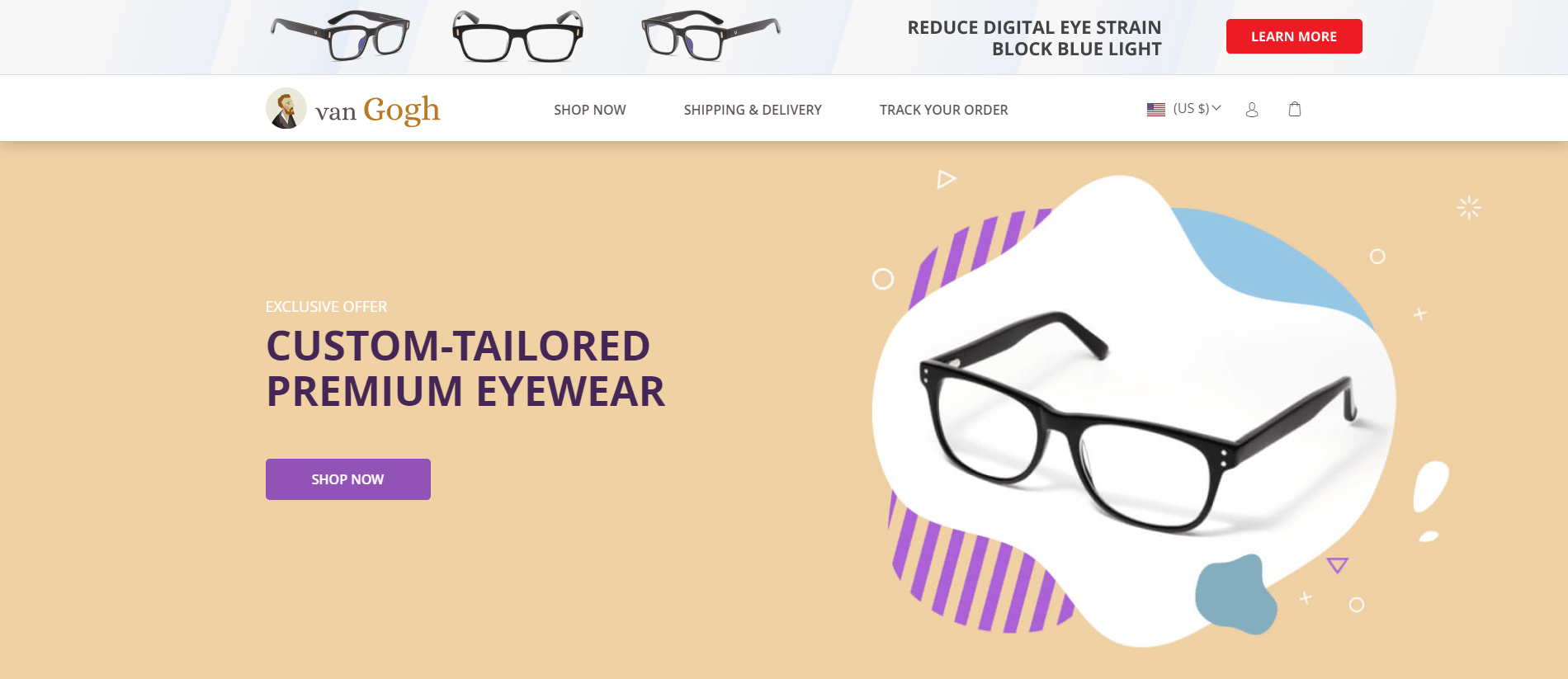 Using an on-page banner to drive traffic to your landing page