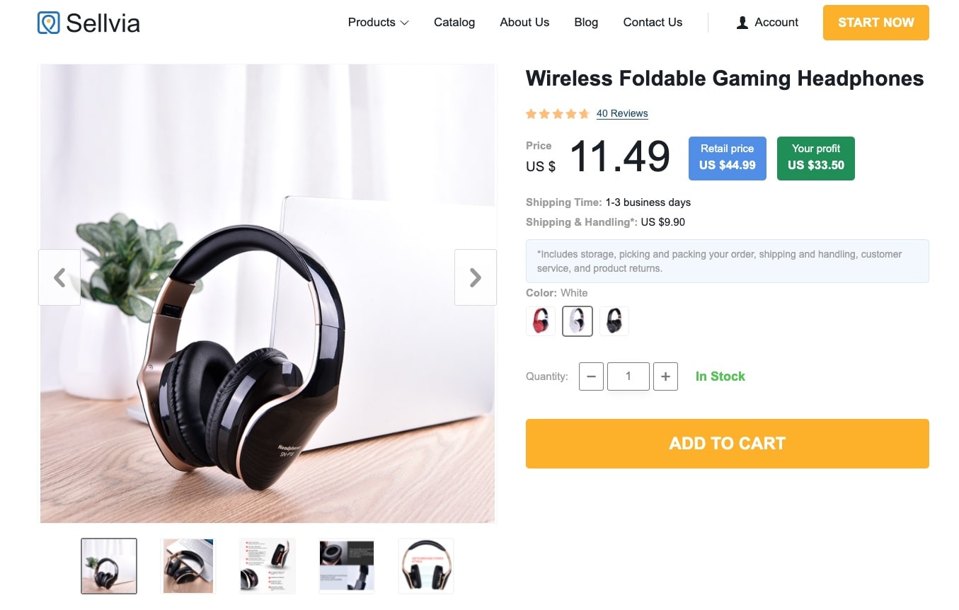 a picture showing where to find audio equipment at low initial prices to resell for profit