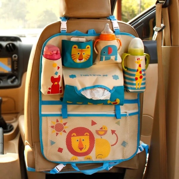 photo back seat kids organizer
