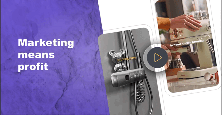 marketing materials for high-ticket products