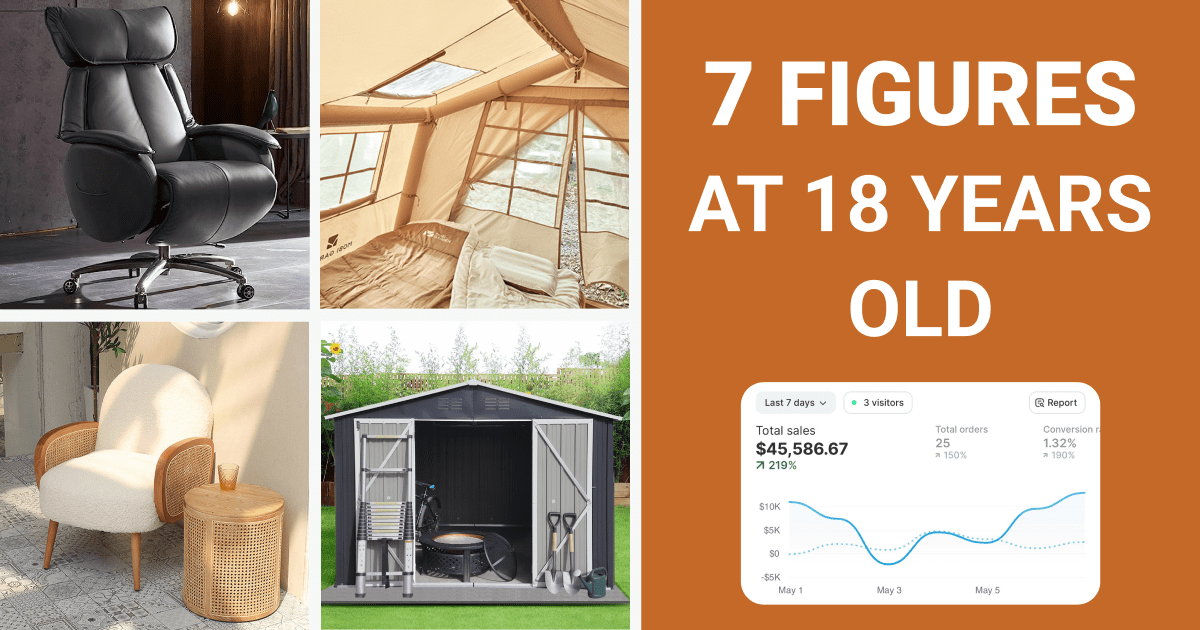 cover image 7 figures at 18 years old