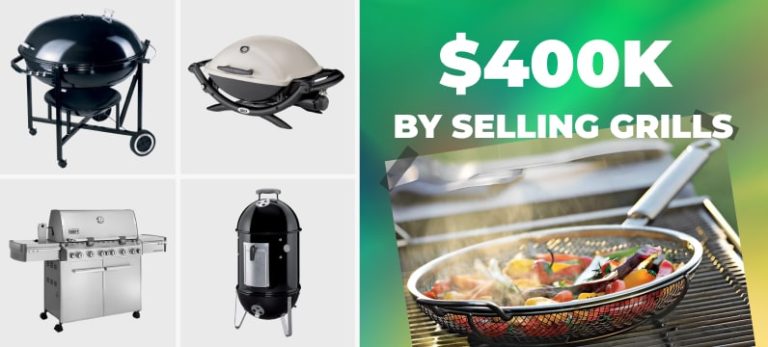 making money by selling grills