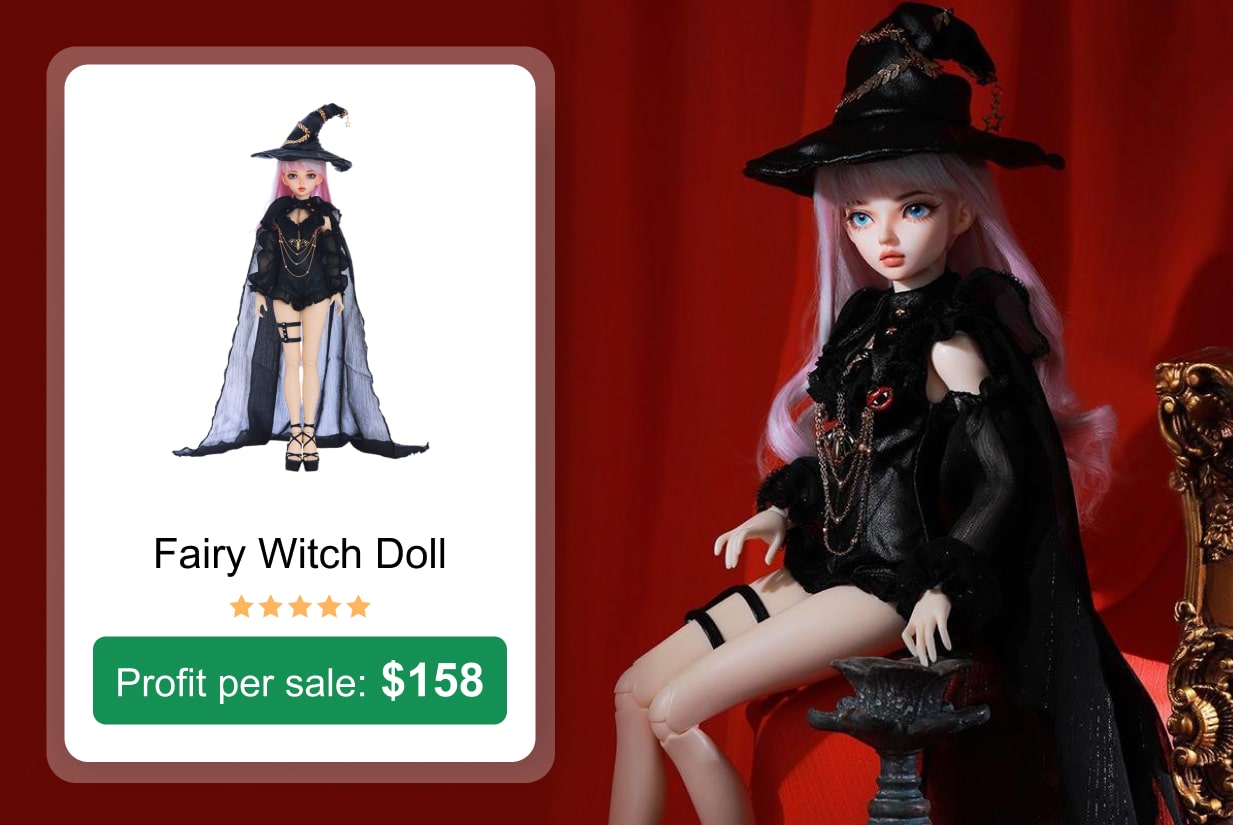 Fairy Witch Doll