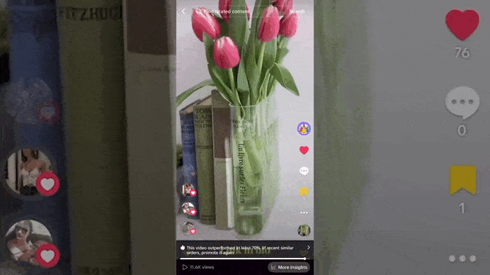 The visuals are crafted to grab attention