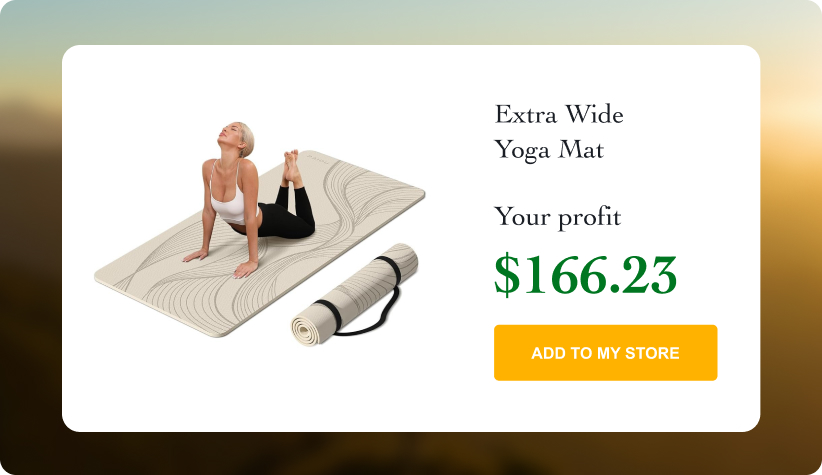 Extra Wide Yoga Mat