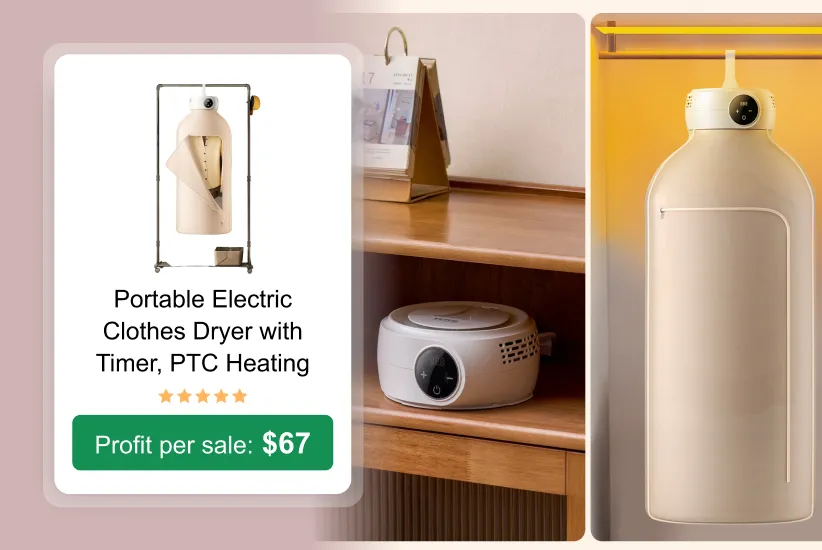 Portable Electric Clothes Dryer as a trending product to sell