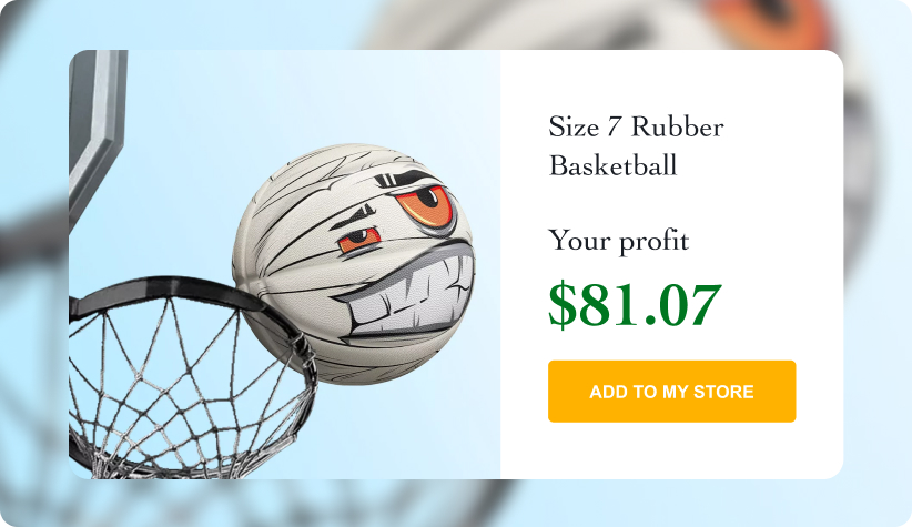 Size 7 Rubber Basketball