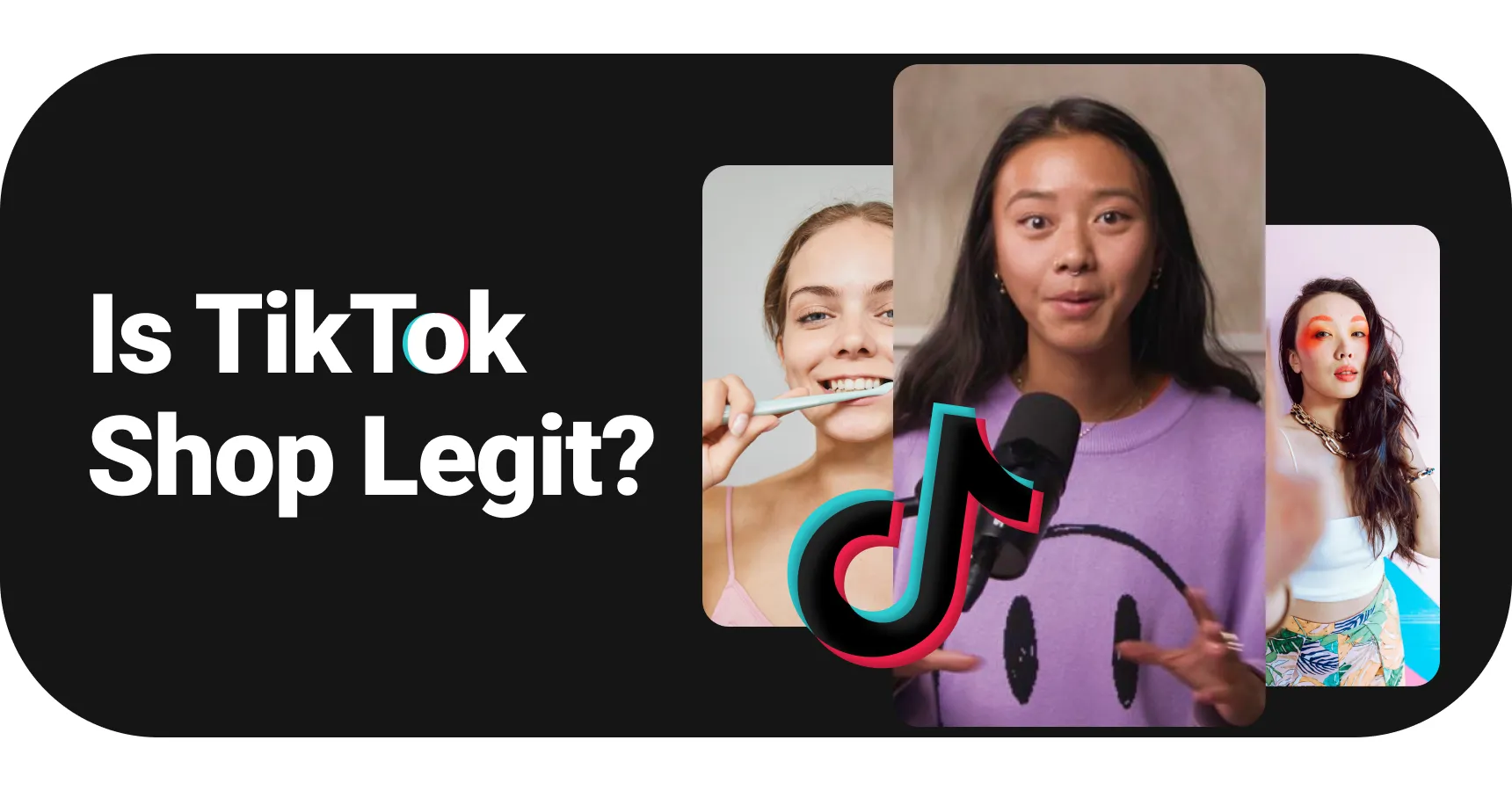 Main and featured image for the article 'Is TikTok Shop legit'?