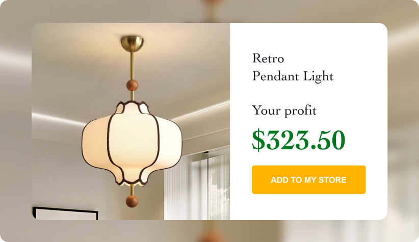 Retro Pendant Light