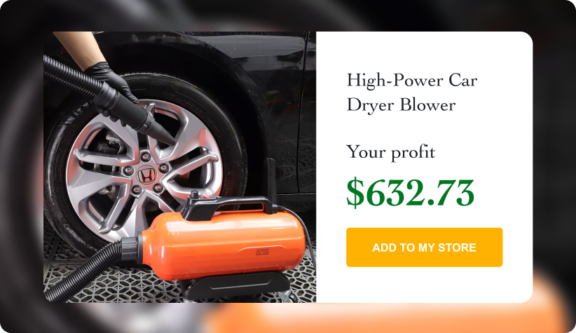 High-Power Car Dryer Blower