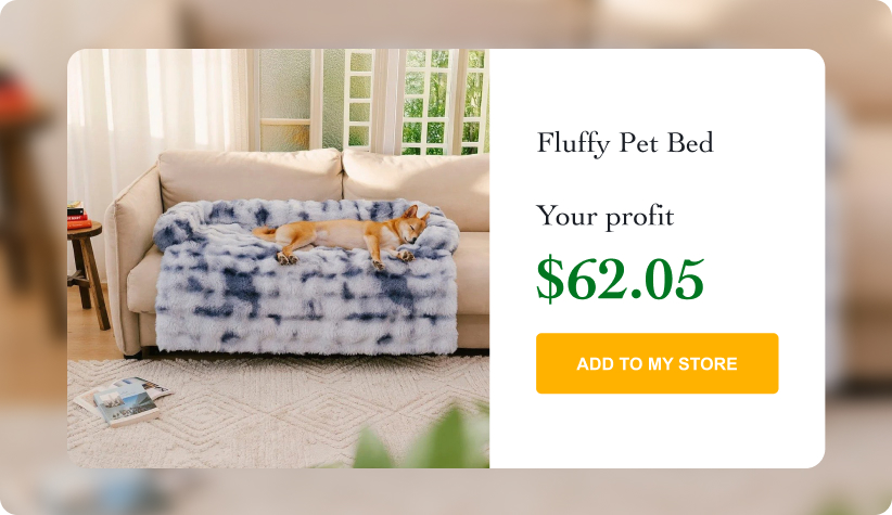 Fluffy Pet Bed