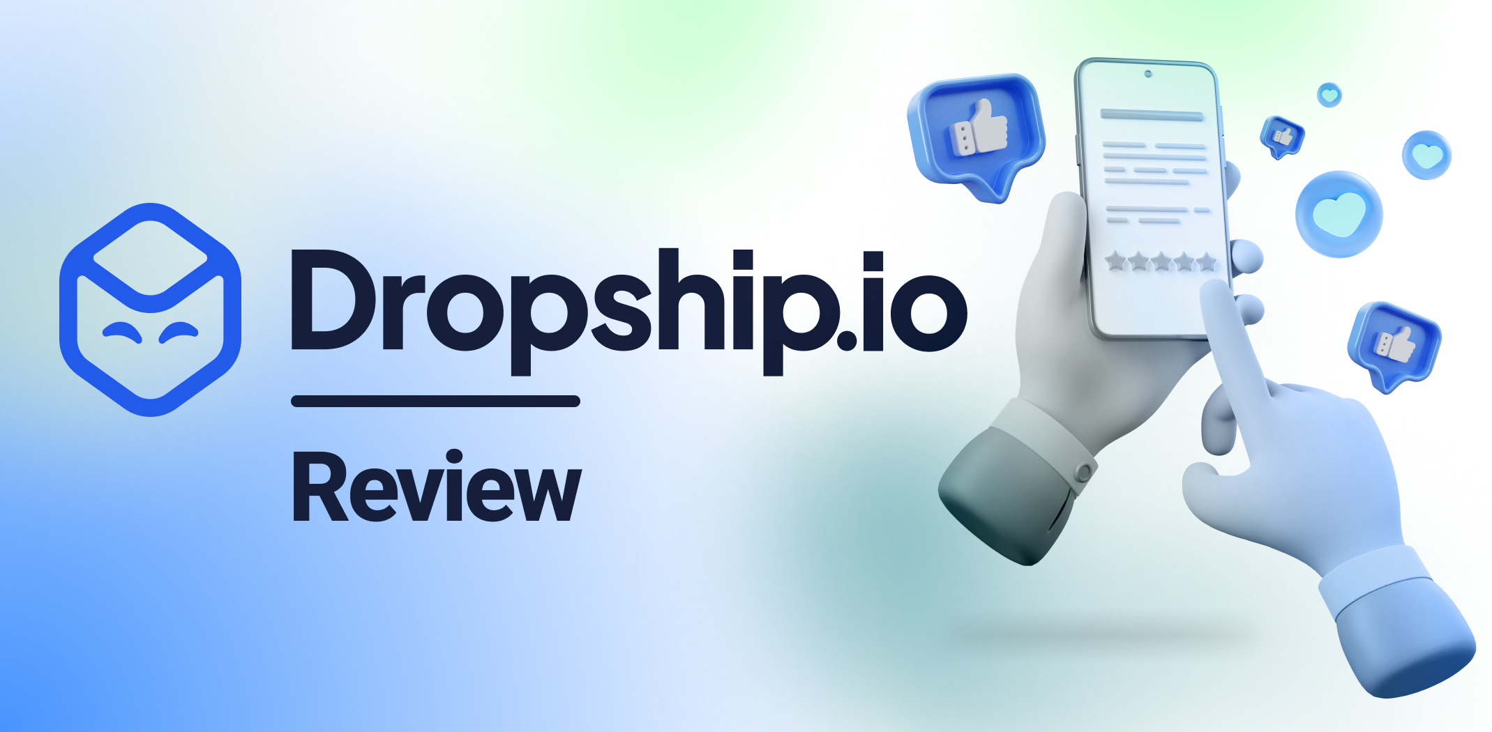 Featured image for the article Dropship.io review.
