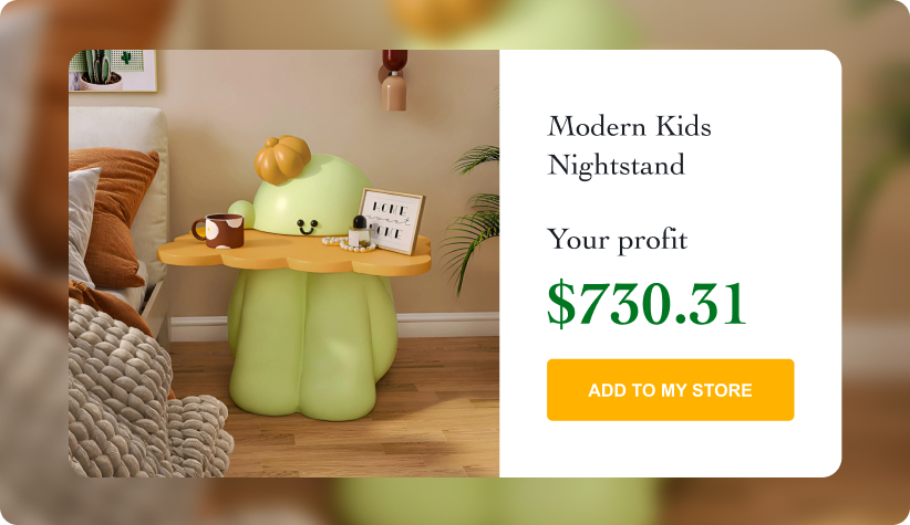 Modern Kids Nightstand