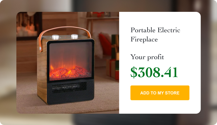 Portable Electric Fireplace